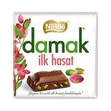 Nestle Damak İlk Hasat Antep Fıstıklı Sütlü Çikolata 60 GR * 6 Adet