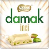 Nestle Damak İnci Antep Fıstıklı Beyaz Çikolata Kare 60 gr x 6