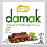 Nestle Damak Sütlü Kare Çikolata 60 gr Antep Fıstıklı Lezzeti ile Tatlandırıcı İçerir - 1 Adet