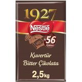 Nestle Docello 2,5 kg Bitter Kuvertür Çikolata % 55 Kakao Geleneksel Tarifler için Uygun