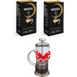 Nestle Forte Filtre Kahve 2 x 500 gr + French Press - 1 kg