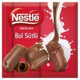 Nestle Kare Çikolata 60 G Sütlü - Bol Sütlü Lezzet 8'Li Avantaj Paketi