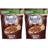 Nestle Nesfit Çikolatalı Granola 300g 2li paket