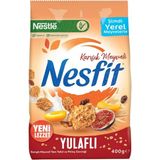 Nestle Nesfit Karışık Meyveli Tam Tahıl ve Pirinç Gevreği 400 G (8'li Paket)
