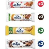 Nestle Nesfit Karışık Tam Tahıllı Bar Paketi 23,5 gr x 12 Adet