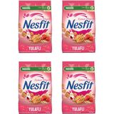 Nestle Nesfit Kırmızı Meyveli Tam Tahıl ve Pirinç Gevreği 400 gr x 4 Adet