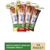 Nestle Nesfit Tam Tahıllı Bar 23,5 gr İçeriğinde B Vitaminleri ve Lif ile Pratik Atıştırmalık