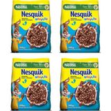 Nestle Nesquik Harfler Kakaolu Buğday ve Mısır Gevreği 310 gr x 4 Adet