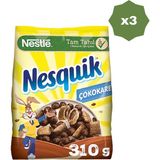 Nestle Nesquik Mısır Gevreği Çokokare 310 gr - (3 Adet)