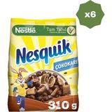 Nestle Nesquik Mısır Gevreği Çokokare 310 gr - (6 Adet)