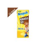 Nestle Nestlé Nesquik Kakaolu Süt 180 ml x 12 Adet