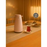 Nesto Home 1,5 Litre Çift Cam Termos - Pembe