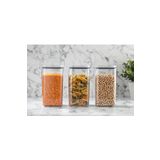 Nesto Home 3'lü Silikon Contalı 1400 ml Erzak Saklama Kabı