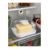 Nestora Kitchen Şeffaf Kapaklı Gurme Tereyağ Kabı - Tereyağ Saklama ve Sunum Kabı