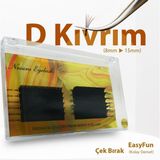Nesura Eyelash İpek Kirpik 0.07 D Kıvrım Mix Kutu 8-15MM - Easyfun Çek Bırak İpek Kirpik - --