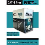 NET Cat6 305m Metre Utp Cat6 Kablo Ether Kablosu Cat6 Plus