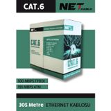 NET Cat6 Kablo 305 Metre Ether Kablosu Cat6 Utp