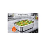 Net Çelik Gastronom Küvet 1/2-100 6,5 Litre