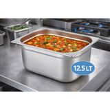 Net Çelik Gastronom Küvet GN 1/2-200 12,5 Litre - 20 cm