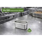 Net Çelik Gastronom Küvet Gn 1/4-100