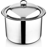 Net Çelik NET ÇELİK 28x20 Cm Endüstriyel Çorbalık Tencere - Inox - 28 x 20 cm