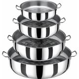 Net Çelik NET ÇELİK Helvane Süzgeç Tava 80x16 Cm 73 Litre - Inox