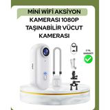 Netafast 1080P WiFi Spor Kamerası Su Geçirmez Mini Aksiyon Kamera - TEOLSA6409-4617