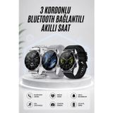 Netafast Akıllı Saat Amoled Ekran Bluetooth Bağlantılı Sesli Görüşme Nabız Ölçer - TEOLSA9492-669