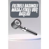 Netafast Yüksek Performanslı Masaj Etkili Su Tasarruflu Duş Başlığı Krom Kaplama Uzun - TEOLSA1978-1