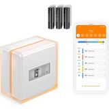 Netatmo Termostat Akıllı, Enerji Tasarruflu. Wifi - Bireysel Kazanlarla Uyumlu, Nth01-Amz İle Isıtmayı Uygulama Aracılığıyla Uzaktan Kontrol Edin