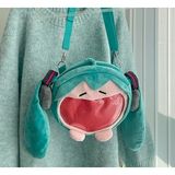 Netavantaj Anime Hatsune Miku Sakura S Versiyonu Kawaii Peluş Omuz Çantası