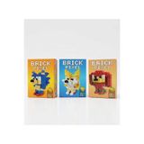 NETAVANTAJ Brick Pixel Sonic, Tails, Knuckles Tasarımlı Büyük Parçalı Blok Oyuncak Seti, 3'lü Set, 172-215+ Parça