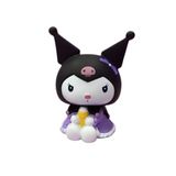 Netavantaj Kawaii Kuromi Plastik Kumbara, Mor, 20 cm, Orta Boy