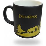Netavantaj Lord Of The Rings Seramik Çay Kahve Kupası Siyah - 001 - Beyaz