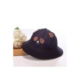 Netavantaj Panda Figürlü Balıkçı Şapka Unisex Siyah