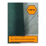 NetBazaars %40 Gölge Oranlı File, Gölgelik, Gergi File, Bahçe Gölgeliği 1X20 Metre