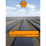 NetBazaars 80 cm Enli Malç Naylonu, Çilek, Marul, Karpuz Üretimi Için Ot Engelleyici, Toprak Nem Koruyucu
