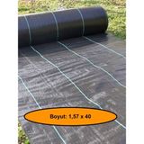 NetBazaars Jut Zemin Kaplama Malzemesi, Çim Çıkarmaz, 1,57X40 Metre