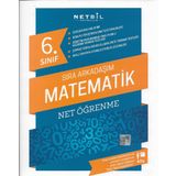 Netbil Yayınları 6.Sınıf Sıra Arkadaşım Matematik Soru Bankası - kollektif