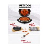 netcool Ekmek Pişirme Makinesi (Kesici - Kürek - Tepsi Hediyeli - TAŞ FIRIN TABANLI)