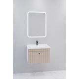 Netdeko Alice 65 Cm Banyo Dolabı Cmr Aynalı - Boy Dolap Hariç Beyaz