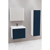 Netdeko Avien 65 Cm Banyo Dolabı Bgn Aynalı - Boy Dolap Dahil Beyaz