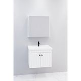 Netdeko Avien 65 Cm Banyo Dolabı Bgn Aynalı - Boy Dolap Hariç Beyaz