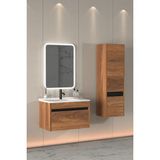 Netdeko Beyaz Duenos 75 cm Banyo Dolabı