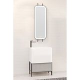 Netdeko Greta 65 Cm Banyo Dolabı - Gri