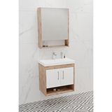 Netdeko Samba 60 Cm Banyo Dolabı - Boy Dolap Hariç Dorado / Beyaz