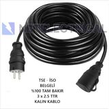 Netelectrical Elektrikli Araba Şarj Uzatma Kablosu (Siyah, 20 Metre) - (SİYAH, 20 METRE)