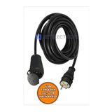 Netelectrical Kauçuk Tekli Topraklı Ara Uzatma Kablosu 5 Metre 3x2,5 Mm² Ttr Kalın Siyah Kablolu