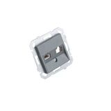 Netelsan Byobu Füme Telefon Nümeris Priz (Cat-3) Çerçevesiz
