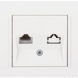 Netelsan Data Prızı Rj 45 Cat6 + Cerceve Dahıl